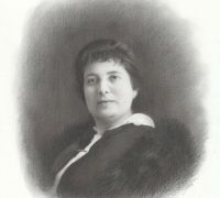 Retrato a lápiz · Foto antigua