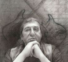 Retrato a lápiz · Carlos