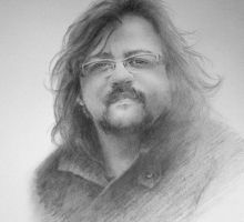 Retrato a lápiz · Norberto