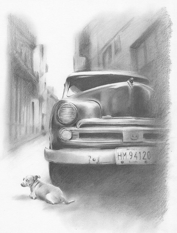 Retrato a lápiz